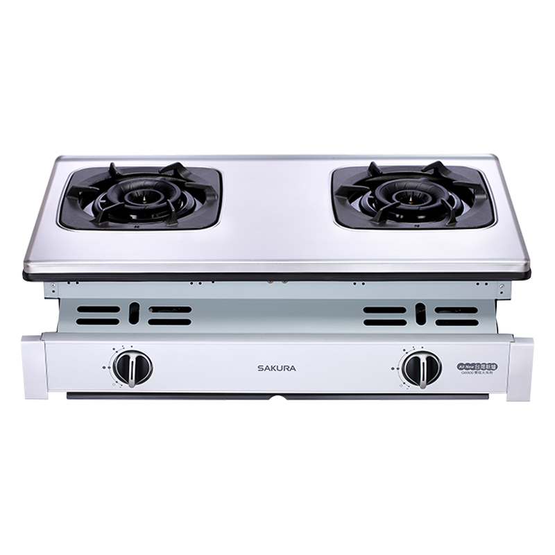 SAKURA 二口雙炫火嵌入爐 G6900